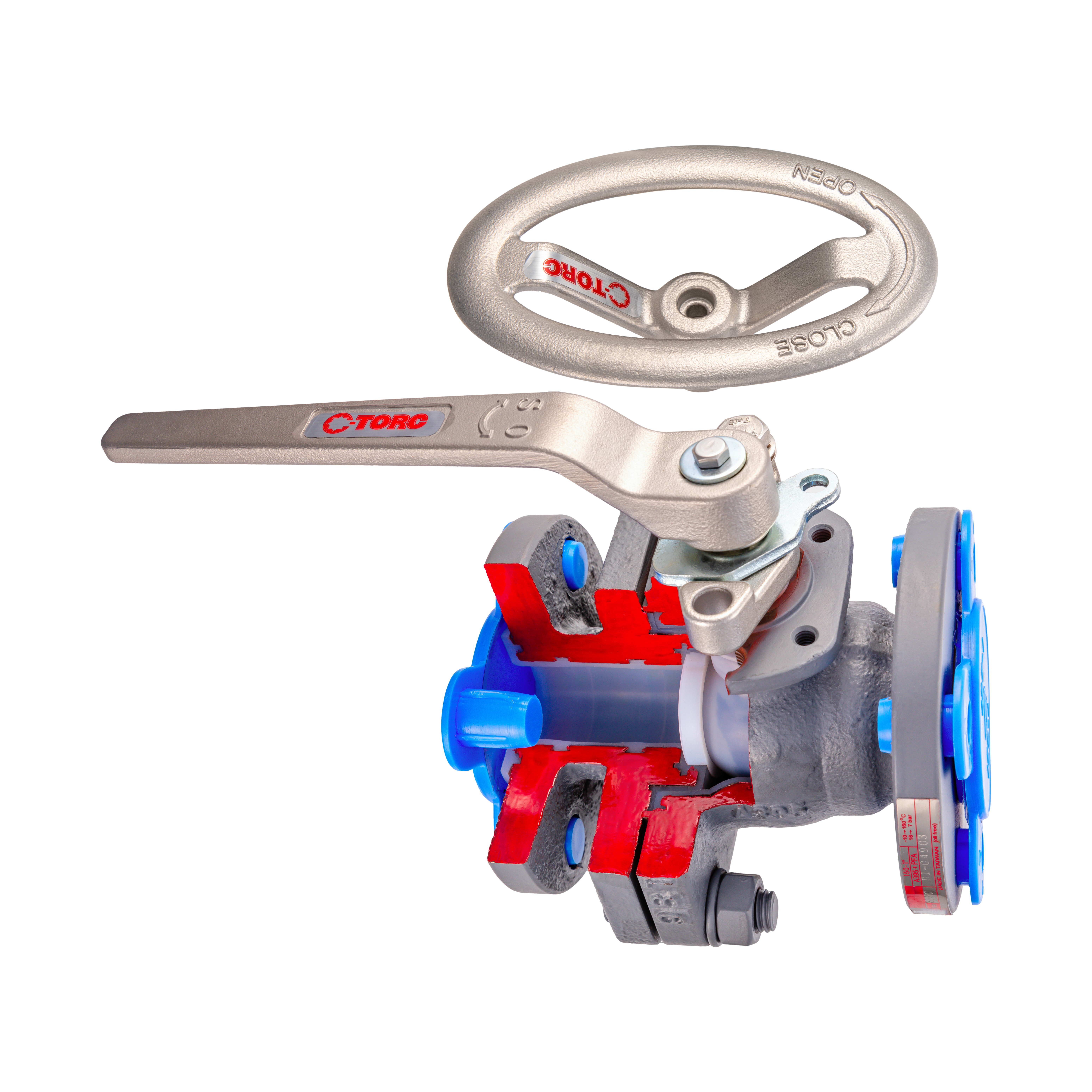 valves- CTORC fully lined ball valve